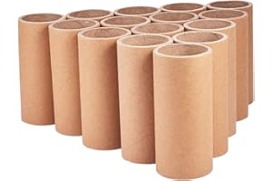 PH PandaHall 20pcs Kraft Paper Tube Camel Craft Rotoli 10x3.9cm per la Fabbricazione di Artigianato di Decorazione