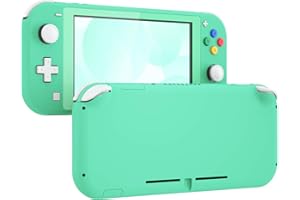 eXtremeRate Mint Green DIY Replacement Shell for Nintendo Switch Lite, NSL Handheld Controller Housing with Screen Protector, Custom Case Cover for Nintendo Switch Lite [Console NOT Included]