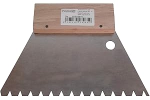 Fugodicht Leim Klebstoff Zahnspachtel Bodenleger Normalstahl B15 7.0x5.5mm gezahnt 180mm