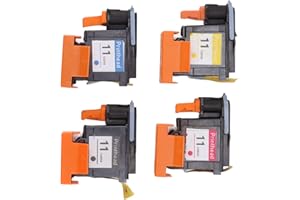 BAOFUYA 4pcs Testina di Stampa, Testina di Stampa Cartuccia a Getto D'inchiostro Colori Testina di Stampa Stampa Nessun Inceppamento Carta Testina di Stampa Sostituzione della Testina di