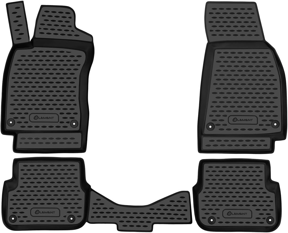 ELEMENT Alfombrillas para BMW X3 E83 2004-2010 | SUV | Alfombrillas Coche | 4 Piezas