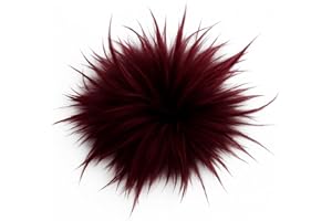 stylx Feder Brosche - Damen Fluffy Straußenfeder Anstecker Vintage Stil Hutaccessoire Braut Hochzeit Party Fasching Haarclip Fascinator für Blazer Kleid Jacke – Boho Blumen Design