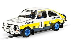 Scalextric C4396 Ford Escort MK2-Acropolis Rally 1979 Race Bjorn Waldergard, Blanc, échelle 1:32