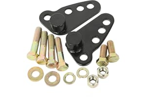 TCMT Kits de bajada ajustables de 1 a 3 pulgadas para Harley Electra Glide Ultra Classic 2002-2016 Street Glide Road King con alforjas duras solamente.