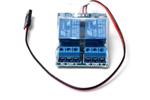 HUAYUWA Q1 RC przekaźnik przełącznik PWM model pilot 2 w 1 przełącznik moduł przekaźnika kontroler nadajnika kompatybilny z dronem FPV Quadcopter Launch części zamienne