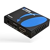 Orei 4K Audio Extractor HDMI, UltraHD 4K @ 60Hz 18G HDMI 2.0 Audio Converter SPDIF + 3.5mm Output HDCP 2.2 - Dolby Digital/DT