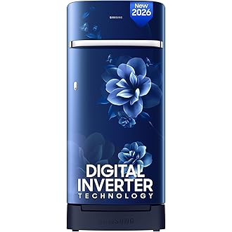 Samsung 189 L, 5 Star, Digital Inverter, Direct-Cool Single Door Refrigerator (RR21H2H25CU/HL)