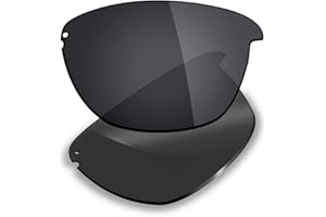 Mryok Polarisierte Ersatzgläser für Oakley Unstoppable OO9191, Stealth Black