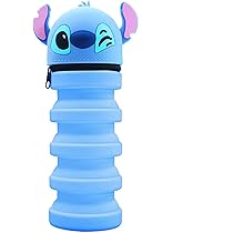 SPACEMACE Federmäppchen 1600ml - Große Stiftebox Aus Cordstoff In Babyblau