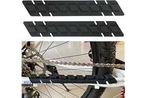 BESNIN Bike Chainstay Protector 2pcs OR 4pcs MTB Silicone Chain Stay Frame Guard Protect Your Bike Frame for Most Bicycle
