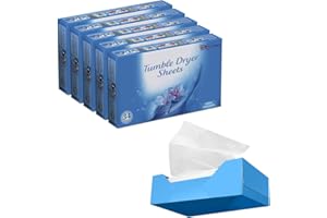 VR ANGLE VR Angel 5 x Tumble Dryer Sheets, 170 Spring Awakening Sheets, Fabric Conditioner Fresh Clothes, Long Lasting Freshness When Tumble Drying for Clean & Soft Fabrics