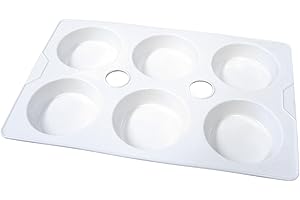 Major Brushes Sparpalette mit 6 Mulden, 1 Palette