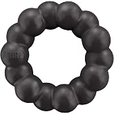 KONG Extreme Ring Rubber Chewable Ring, Size XL | Strong Natural Rubber Chew Ring for Healthy Teeth and Gums - Ideal for Prol