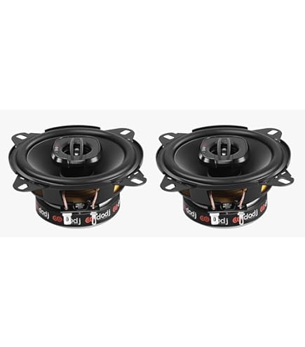 BOSS Audio Systems BE423, 225 watt (per paar), 4 inch, een compleet assortiment, 3-weg autoluidsprekers (verkocht als paar