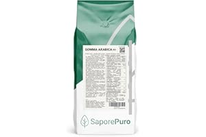 Saporepuro Gummi Arabicum pulver 1 kg - Arabischer gummi - Arabic gum powder
