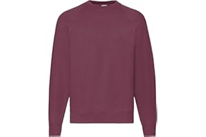 Fruit of the Loom Felpa Raglan Maglia di Tuta Uomo