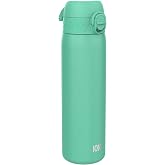 ion8 sızdırmaz ince i&ccedil;ecek şişesi, paslanmaz &ccedil;elik, mavi yeşil, 600 ml (20 oz)
