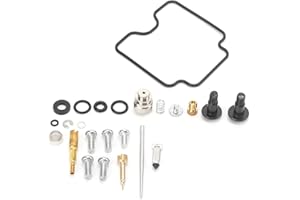 AKOZON Kit de Reparación de Reconstrucción de Carburador de 4 Juegos Kit de Reparación de Carburador Revisión del Carburador Ajuste de Carburador para Suzuki GSX600F Katana 1998-2006