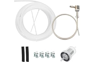 HOIIME Kit per tubo della benzina, 4 m, per riscaldamento diesel, per riscaldamento diesel, per auto, tubo del carburante, per Webasto Eberspacher