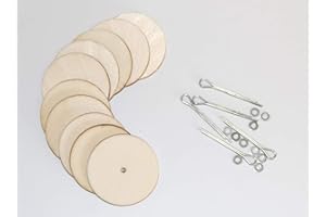 celloexpress 35mm Cotter Pin Joints Wooden - Teddy Bear & Soft Toy Making Limbs and Head Joints - Pack of 10