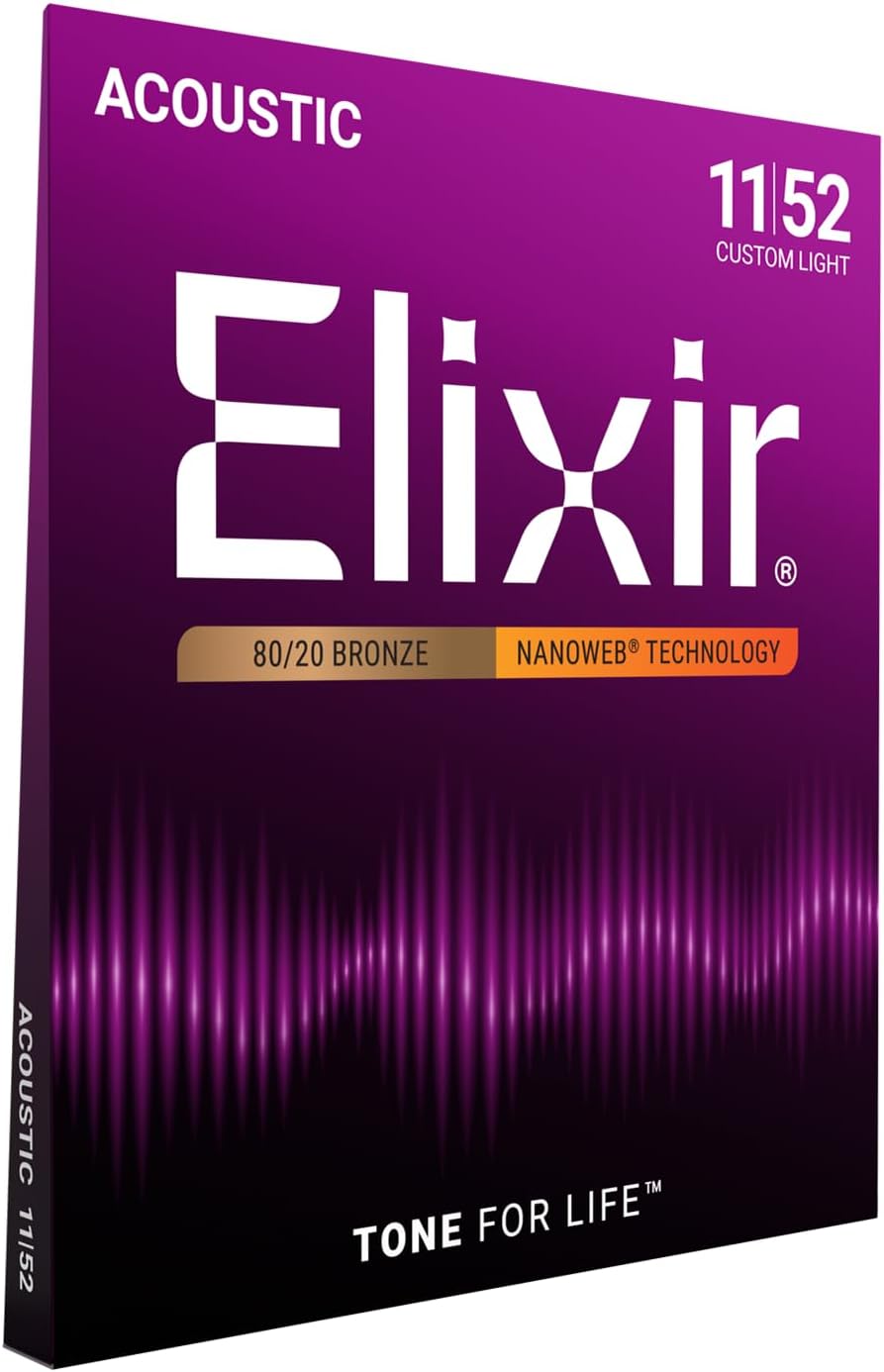 Retour d'Expérience & Bilan Utilisateur : Elixir Nanoweb 80-20 Struny do Gitar Akustycz