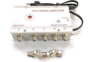 Deals Amplificatore Digitale Terreste Per Antenne Tv A 4 Uscite