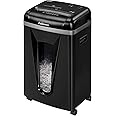 Fellowes Powershred 450M Paper Shredder, 9 Sheet Micro-Cut Shredder For the Small or Home Office With Silent Shred Technology, Black