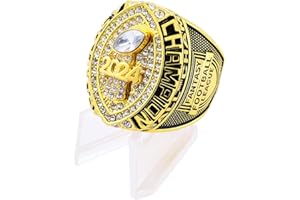 guancrown 2024 Fantasy Football Championship Ring Award Prize Sports Winner FFL Champion Ring
