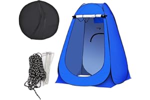 ‎OFCASA OFCASA Pop-Up-Duschzelt, tragbar, Privatsphäre, WC-Zelt mit Tragetasche für Outdoor, Camping, Angeln, Strand, Dusche, Dressing