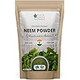 BLISS OF EARTH Organic Neem Leaves Acne Control Powder (453g)