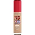 Rimmel Lasting Finish 35Hr Foundation 103 True Ivory, Full Coverage, Hydrating, SPF20, Hyaluronic Acid, Vitamin E, 2% Niacinamide, All Day Wear, Vegan, Cruelty Free