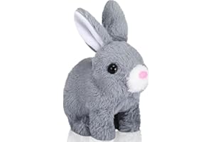 BDAO GIFT Rabbit Toys for Kids Age 2 3 4 5 Old,Hopping Bunny Toys for 2+ Year old,Baby Birthday Gift Present 1-3 Years Old,Easter Christmas Birthday Gift