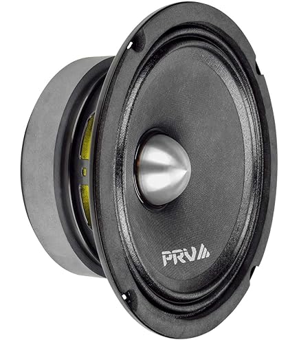 4x PRV Audio 6MR400-4 Bullet Midrange 6.5" Speakers 4 Ohm PRO Car Audio 1600W 810075520651 - View #3