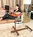 Produktbild Kist Best über Bett tabelle Betttisch einstellbarer Tisch. Best Over Bed Table. Overbed Adjustable Tilt Table with wheels