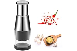 DAYISJZ Prensa De Ajo Multifuncional Molinillo Manual De Cebolla Picadora De Cebolla Roja Mini Rebanadora Manual Picadora De Cebolla Y Ensalada Para Verduras, Cebollas, Ajos, Nueces, Ensaladas