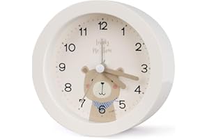 SOCICO Réveil Enfants sans tic-tac Filles Garçons Réveil Étudiant Silencieux avec Lumière