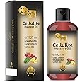 CUTTO -THE BEAUTY OF NATURE Cellulite Massage Oil 300 Ml,Anti Cellulite Massage Oil For Thighs,Buttocks,Abdomen|For Men & Women|Tighten Tone,Stretch Marks,Skin Firming Cellulite,Firming Stomach