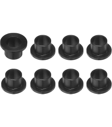 8 Boccole In POM Con Flangia - 15x17x17mm Per Supporti E Guide Meccaniche - Foto 11
