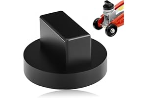 SUPRROW Gato hidráulico, almohadilla de goma, herramienta de elevación, color negro, adaptador para Mercedes-Benz A B C E M R S Clase CLA CLC CLK CLS GLA G GLE GLC SL SLK SLR