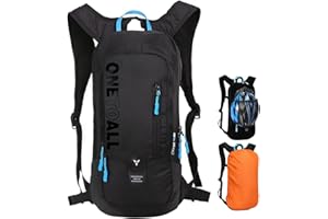 LOCAL LION Mochila de Ciclismo 6L / 12L, Mochilas Pequeña para Hombre y Mujer, Multifuncional para Moto|Bicicleta|Enduro|MTB|Running