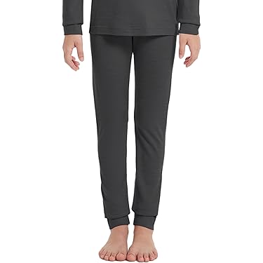 NuCamper Thermal Underpants for Boys Kids, Winter Warm