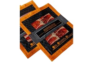 MAXIMILIANO EL JAMÓN MÁS RICO DEL MUNDO Maximiliano Jabugo - Paleta Cebo de Campo - Paleta 100% Ibérica - 16 Estuches 100 gr - Loncheada a Máquina - Exclusiva y Auténtica - Curación 18 Meses - Crianza en Libertad
