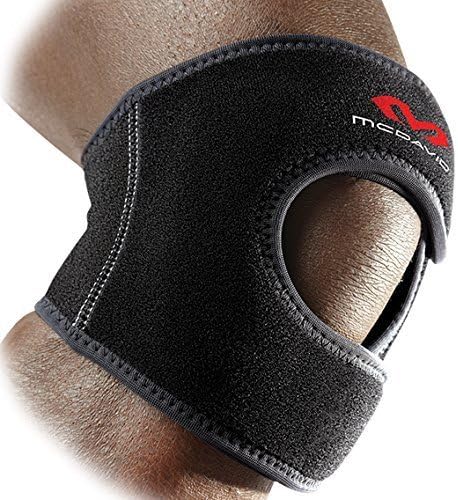 McDavid 419 Adjustable Knee Support (Small/Medium, Black) by McDavid