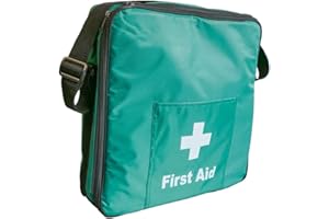 Safety First Aid Group - Bolsa vacía para botiquines de primeros auxilios, estándar HSE o británico (1 a 50 personas)