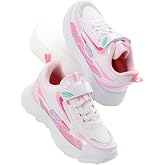 Tonny Black &Ccedil;ocuk Unisex Gri Lila EVA Faylon Taban Desenli Cırtlı Lastik Bağcıklı Spor Ayakkabı, TBKMN310