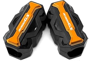 LOTFI R1300GS Fit for BMW R1300 GS R 1300 GS 2023 2024 R1200GS R1250GS Motorrad Motor Schutz Stoßstange Schutz Trim Block Crash Bar (Size : Orange-R1300gs T)