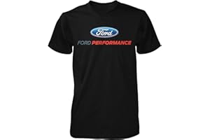 Lucky Ride Ford Performance T-Shirt Mustang GT ST Racing (Front Print)