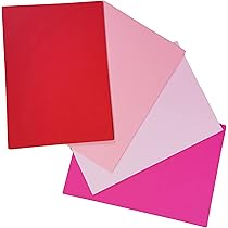 50 Feuilles De Papier Cartonné A5 Vieux Rose 270 Gr/m² - 7