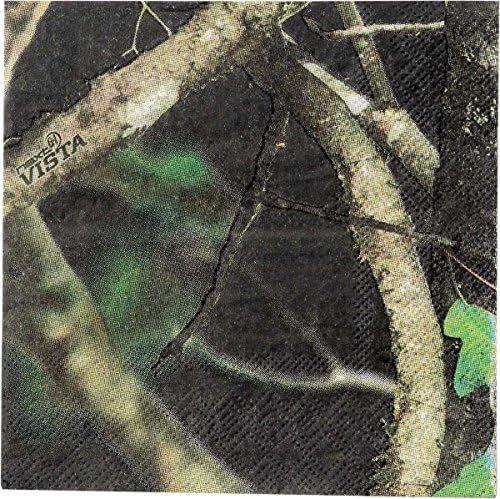 Nextcamo Black Next Camo Lunch Napkins Camouflage Birthday Party Supply Shower (16)