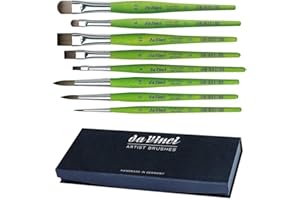 DAVINCI ESPACE BEAUX ARTS Da Vinci Serie 373. NO. 2, 6, 10, 374 Serie 4, 8, 12. 375 Serie, 6, 12. Set 8 pcs. Made in Germany .Espace Beaux Arts.+ Kostenlose Speicherröhre